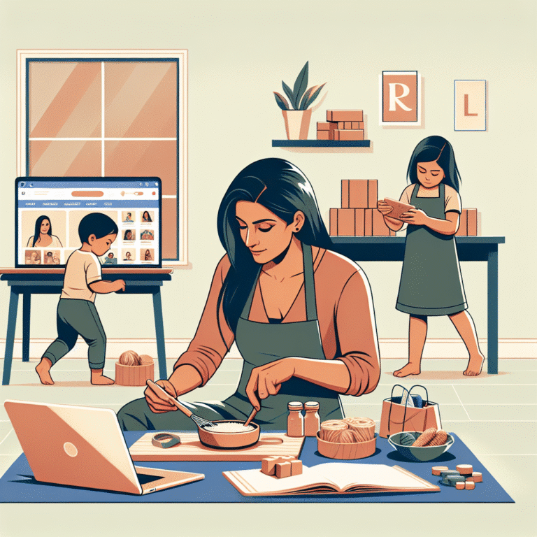 How to sell homemade goods online as a single mom