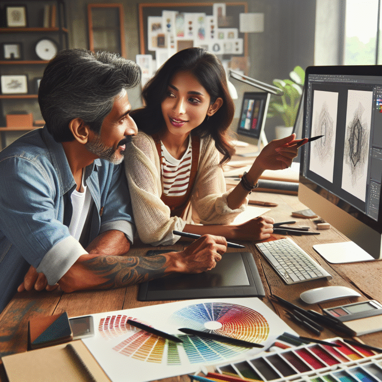 Starting a freelance graphic design business for single parents