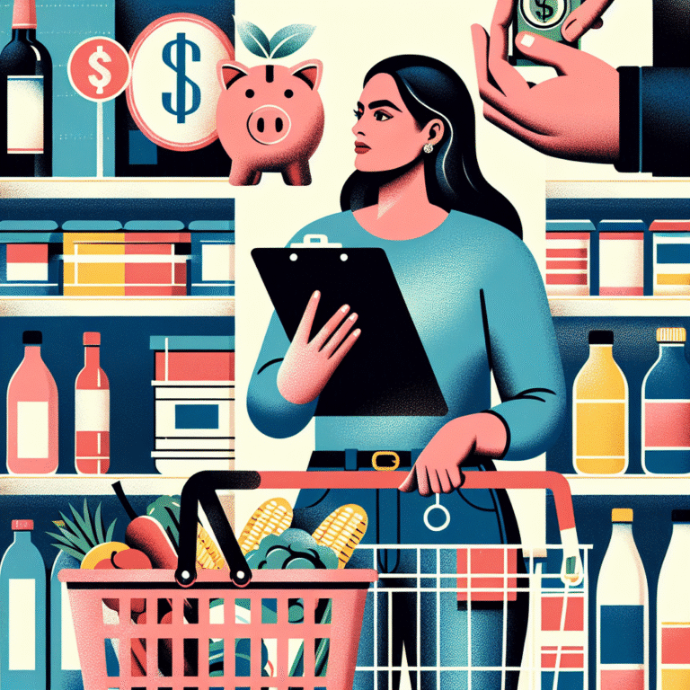 Saving Money on Groceries for a Single Parent