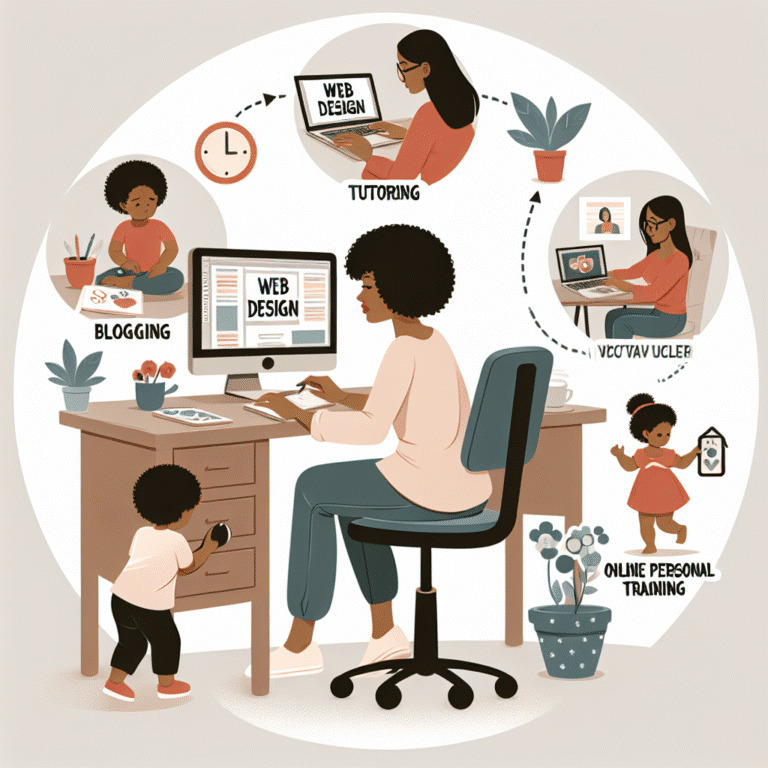 Top virtual jobs for single mothers balancing family and work