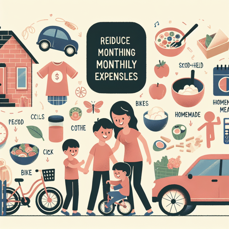 Simplifying Life With Children to Reduce Monthly Expenses