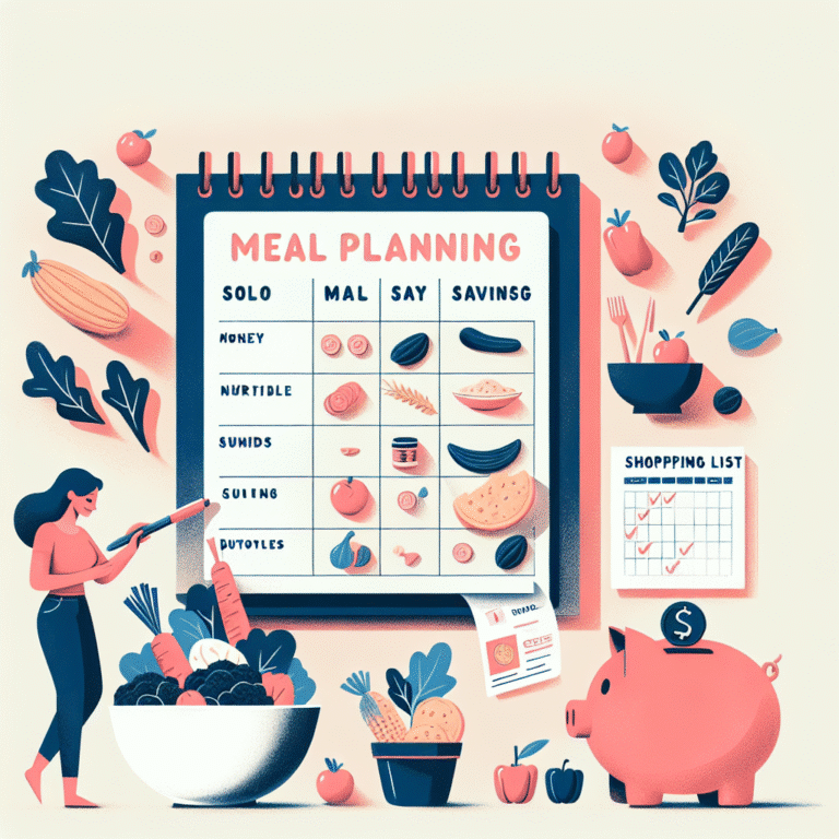 Meal Planning to Save Money as a Solo Parent